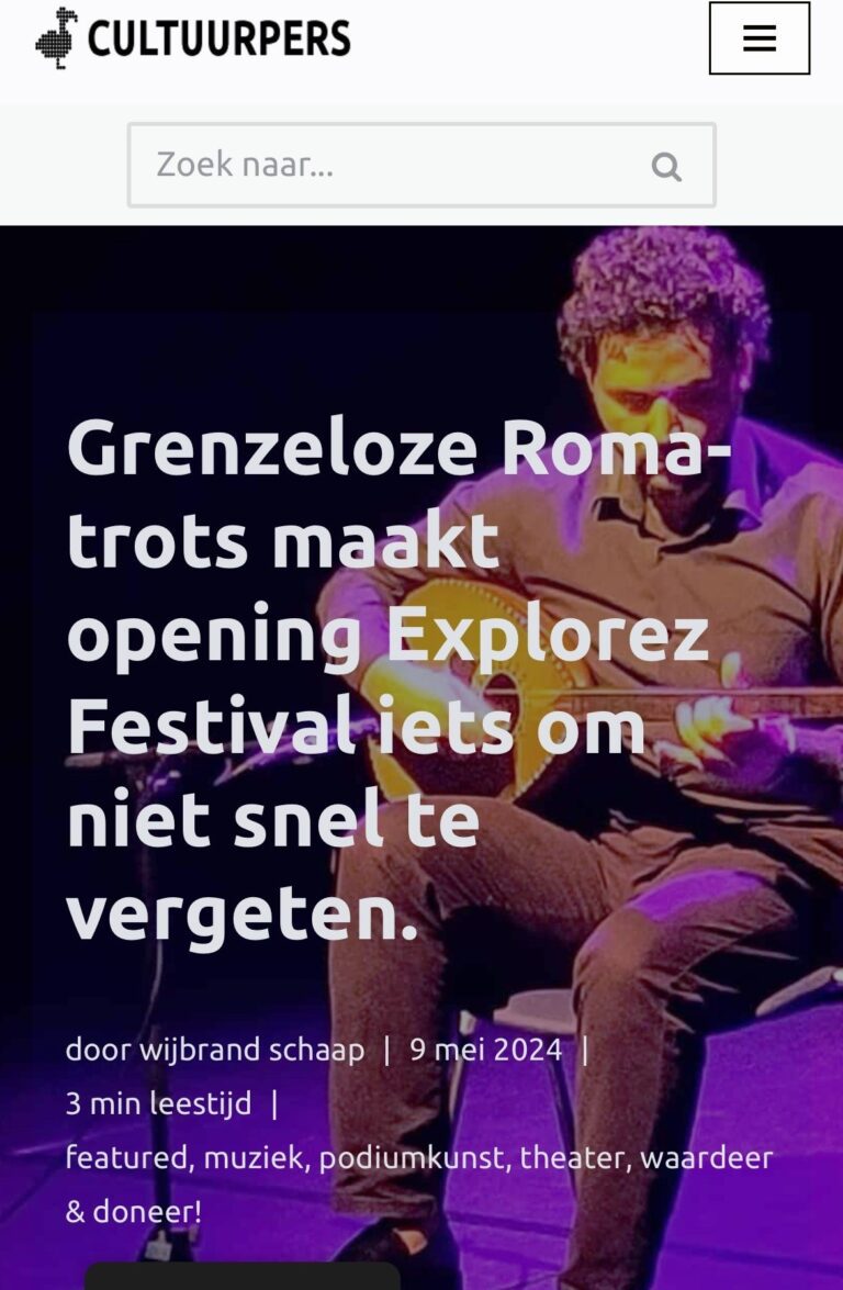 Wijbrand Schaap van Cultuurpers schreef over de opening van het festival