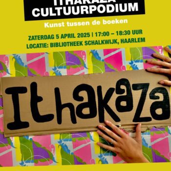 IthakaZa Cultuurpodium: Kunst tussen de boeken