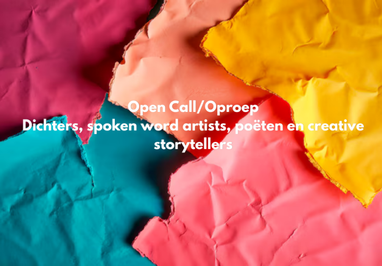 Oproep aan dichters, poëten, creatieve storytellers en spoken word artists!
